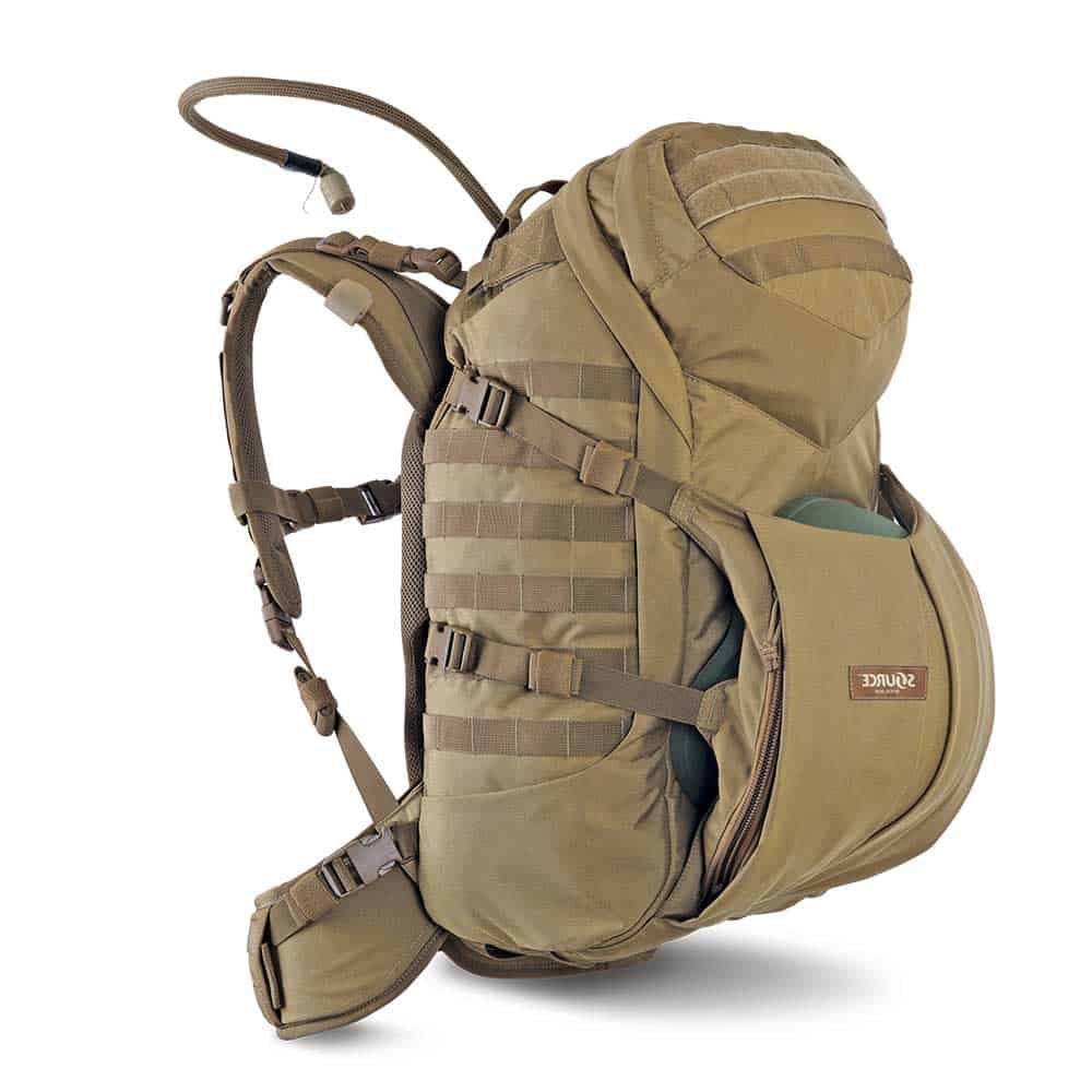 SourceDoubleD Double D 45L | Tactical backpack | 3L Hydration bladder - Coyote